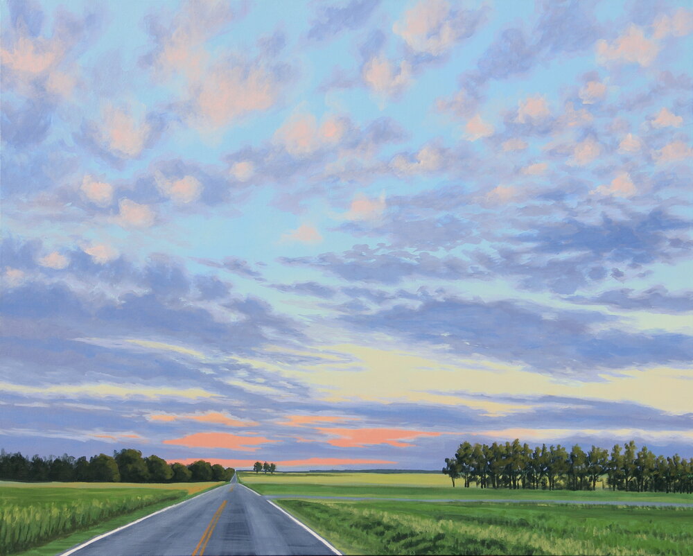 South on 127th - 40"x50"
