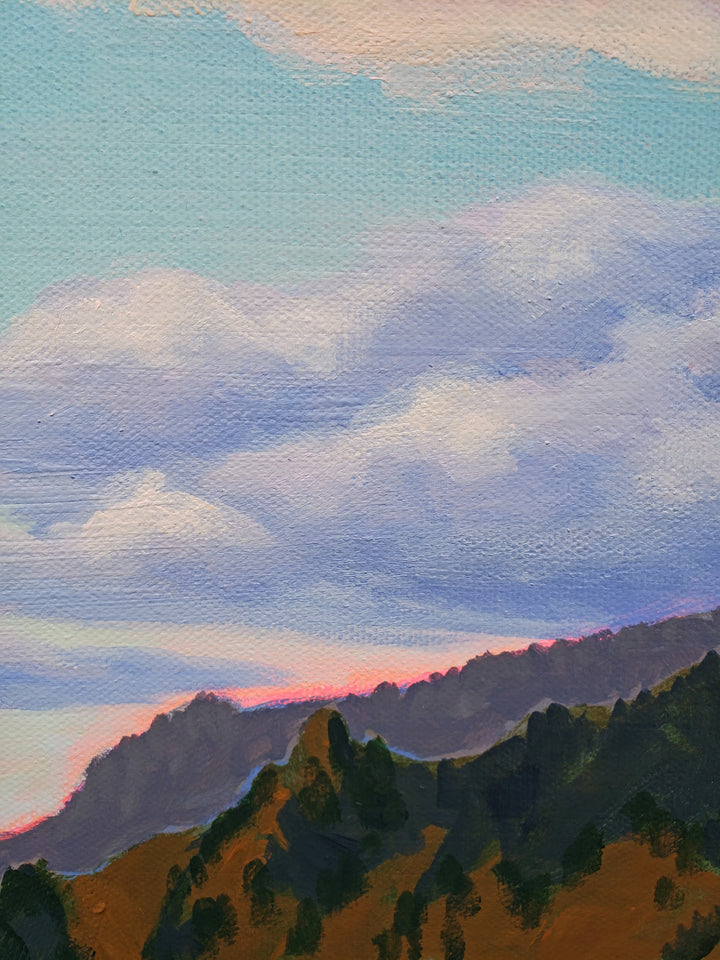Sunset at Roads End - 60"x36"