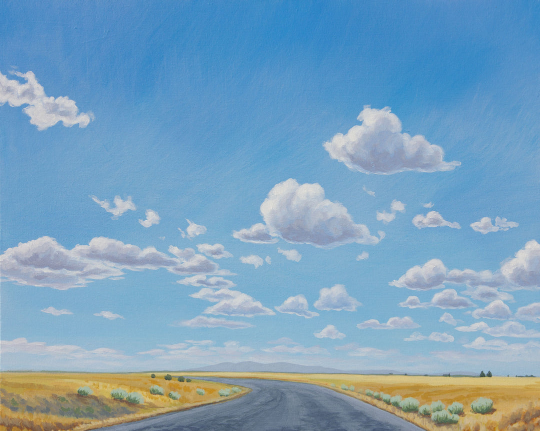 The First Time Back in Spokane – 30”x24” acrylic painting