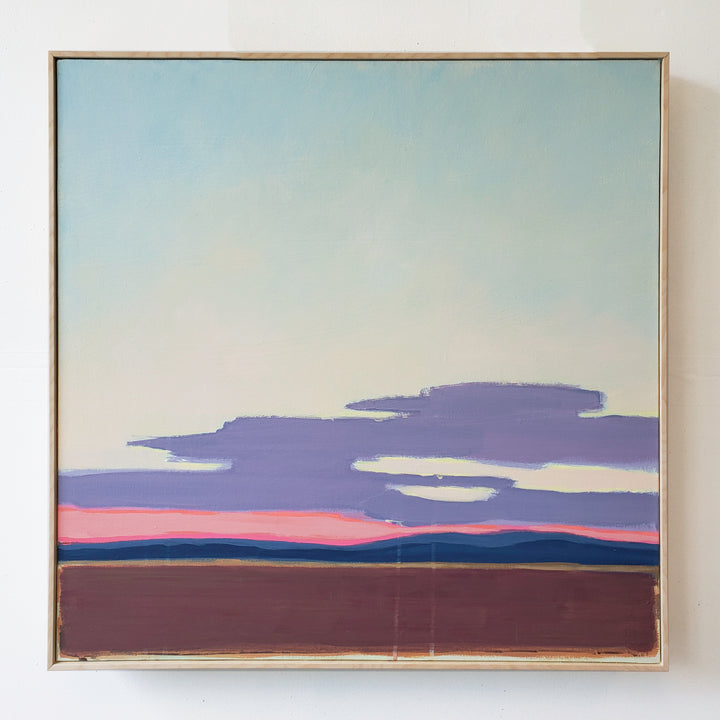 View From the Sabin Stairs - 24"x24" landscape painting