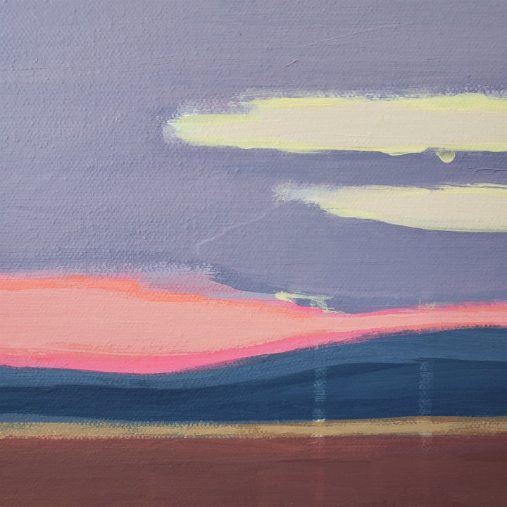 View From the Sabin Stairs - 24"x24" landscape painting