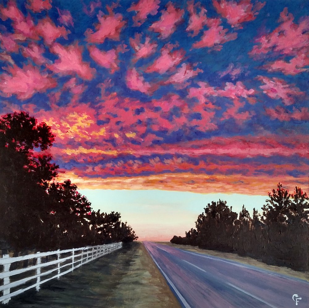 Enid December Sunset