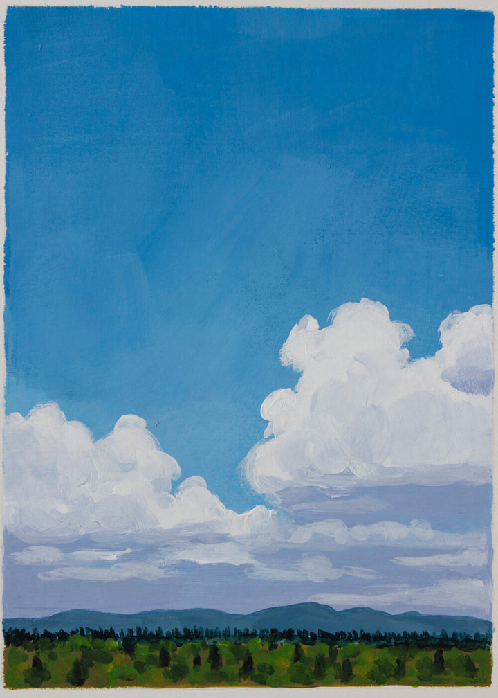 Toward St. Helens #2 - 7"x5"
