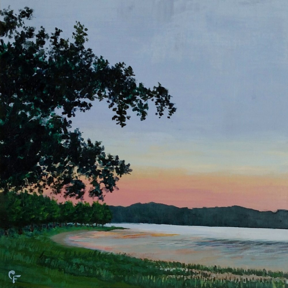 Heyburn Lake Sunset
