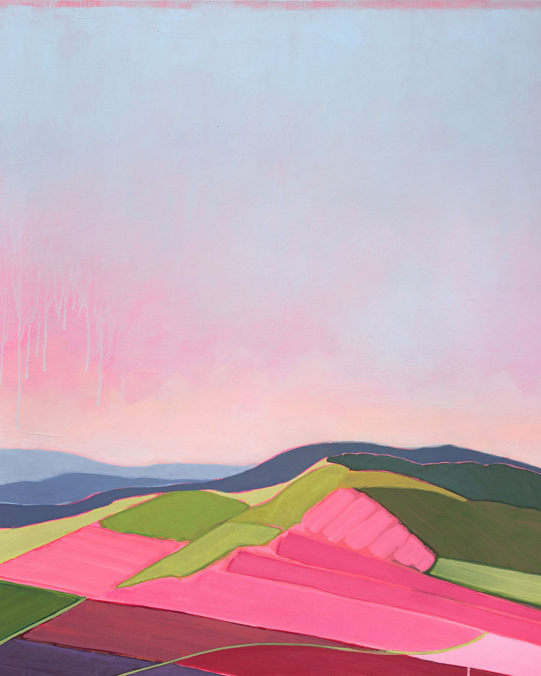 October Over Chehalem a Vertical Art Print