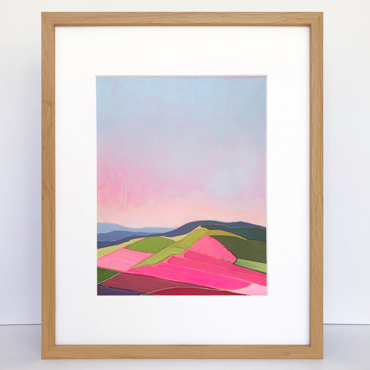 October Over Chehalem a Vertical Art Print