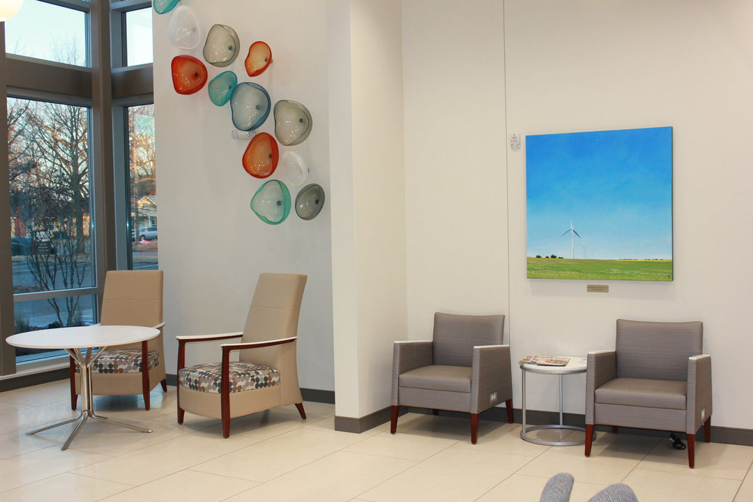Stillwater Medical commissions six paintings for waiting room