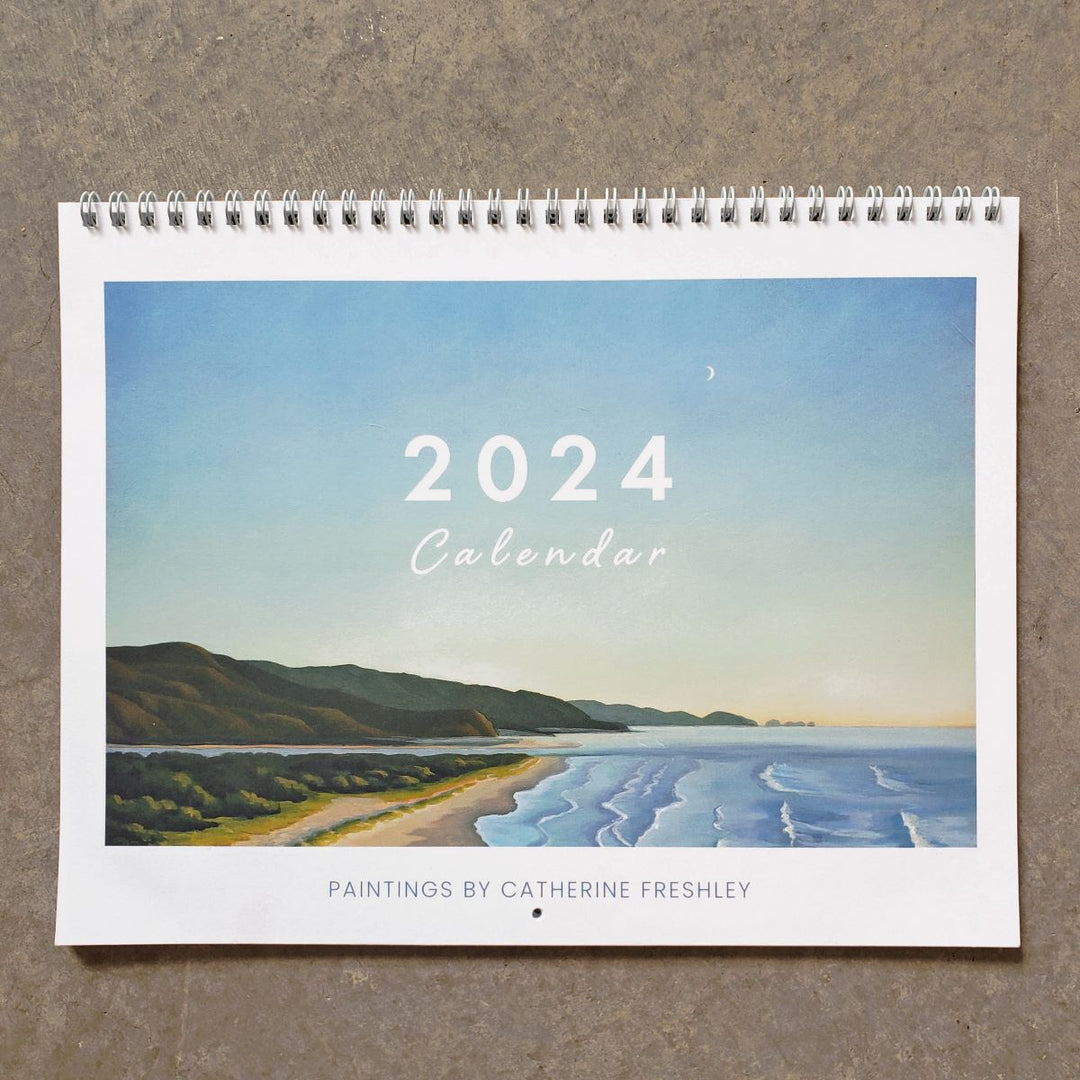 Barely blemished 2024 Wall Calendar - Catherine Freshley Art