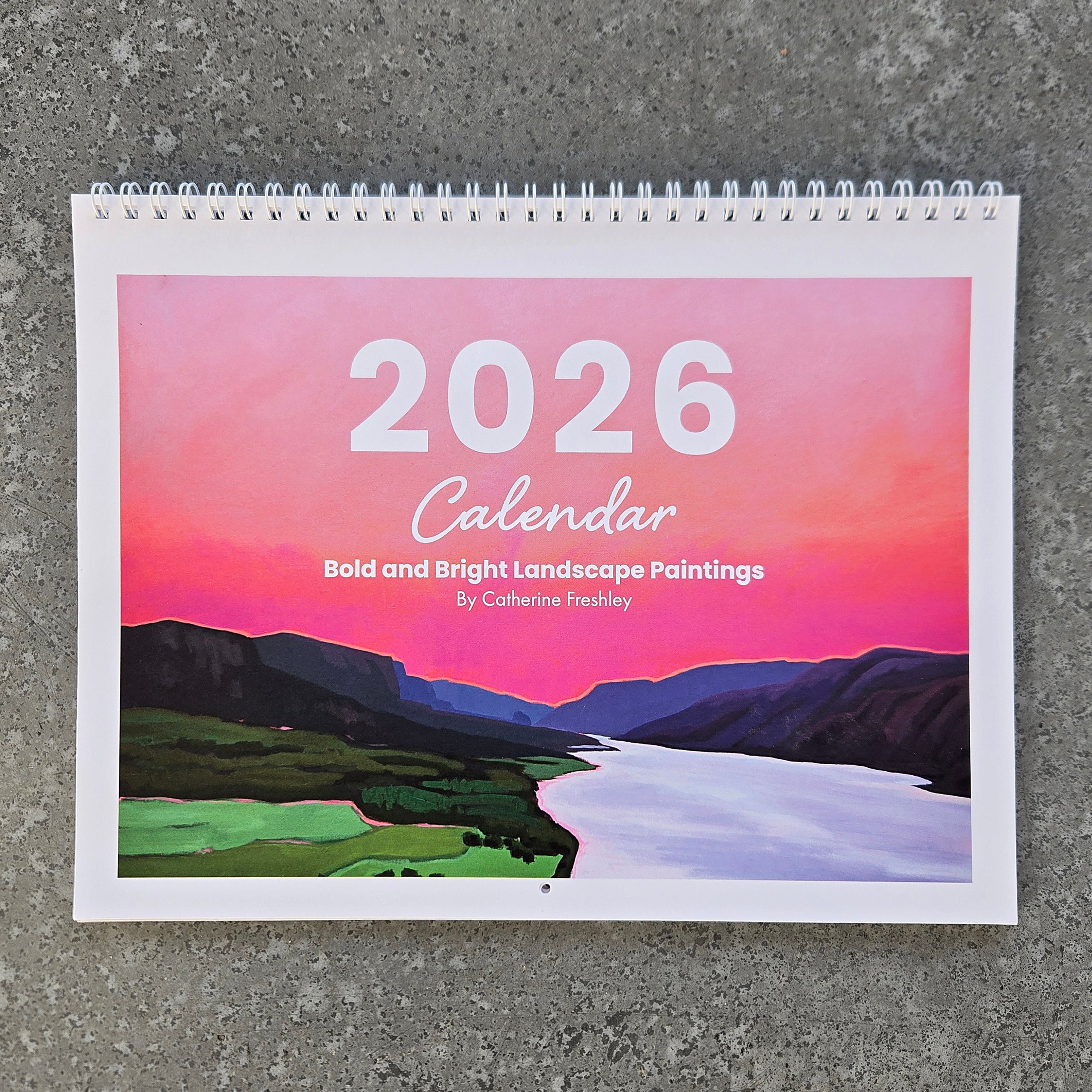 2026 Wall Calendar – Catherine Freshley Art