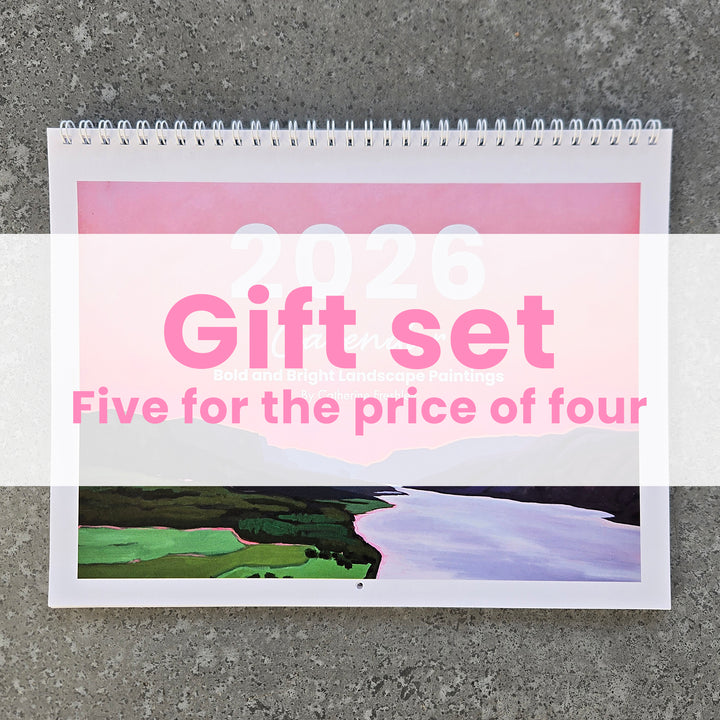 2026 Wall Calendar - Gift Set of 5 for the price of 4