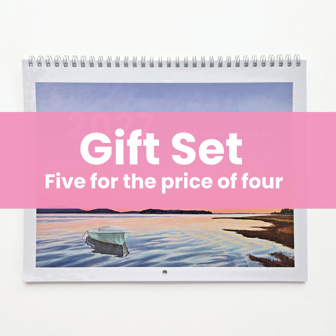 2027 Wall Calendar - Gift pack of five