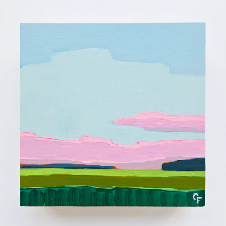 Abstract Bay - 6"x6"