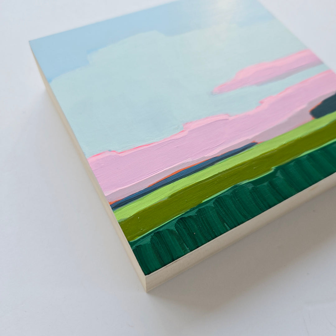 Abstract Bay - 6"x6"