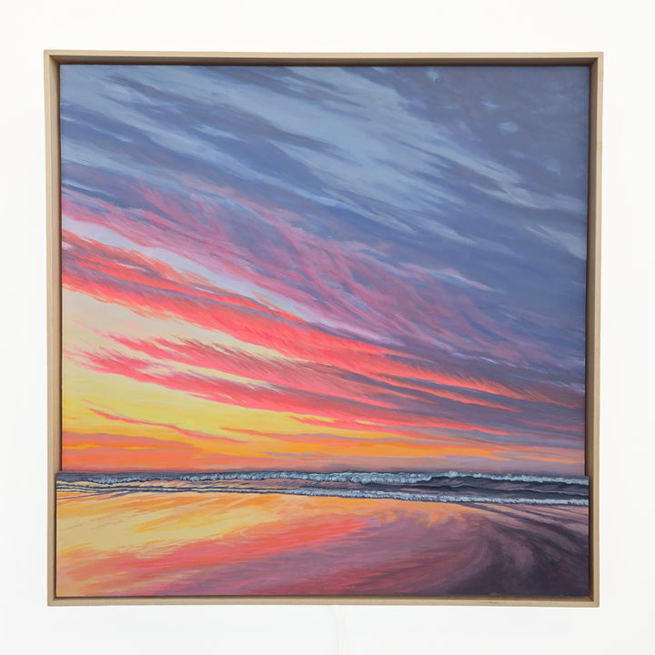 Clam Tide - 24"x24" Light-up Painting