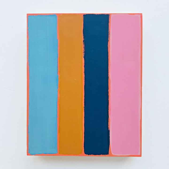 Desert Pink Stripes - 8"x10"