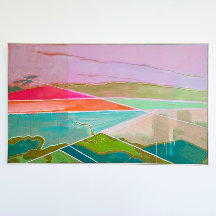 Dusk Over Kansas - 60"x36"