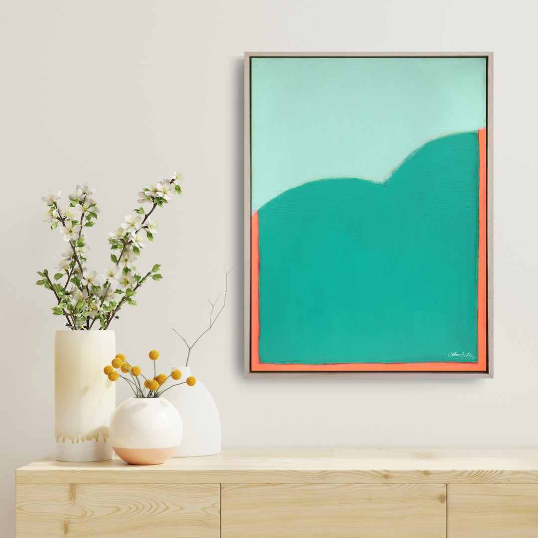 Hood Canal and Your Shorts - Framed Canvas Print