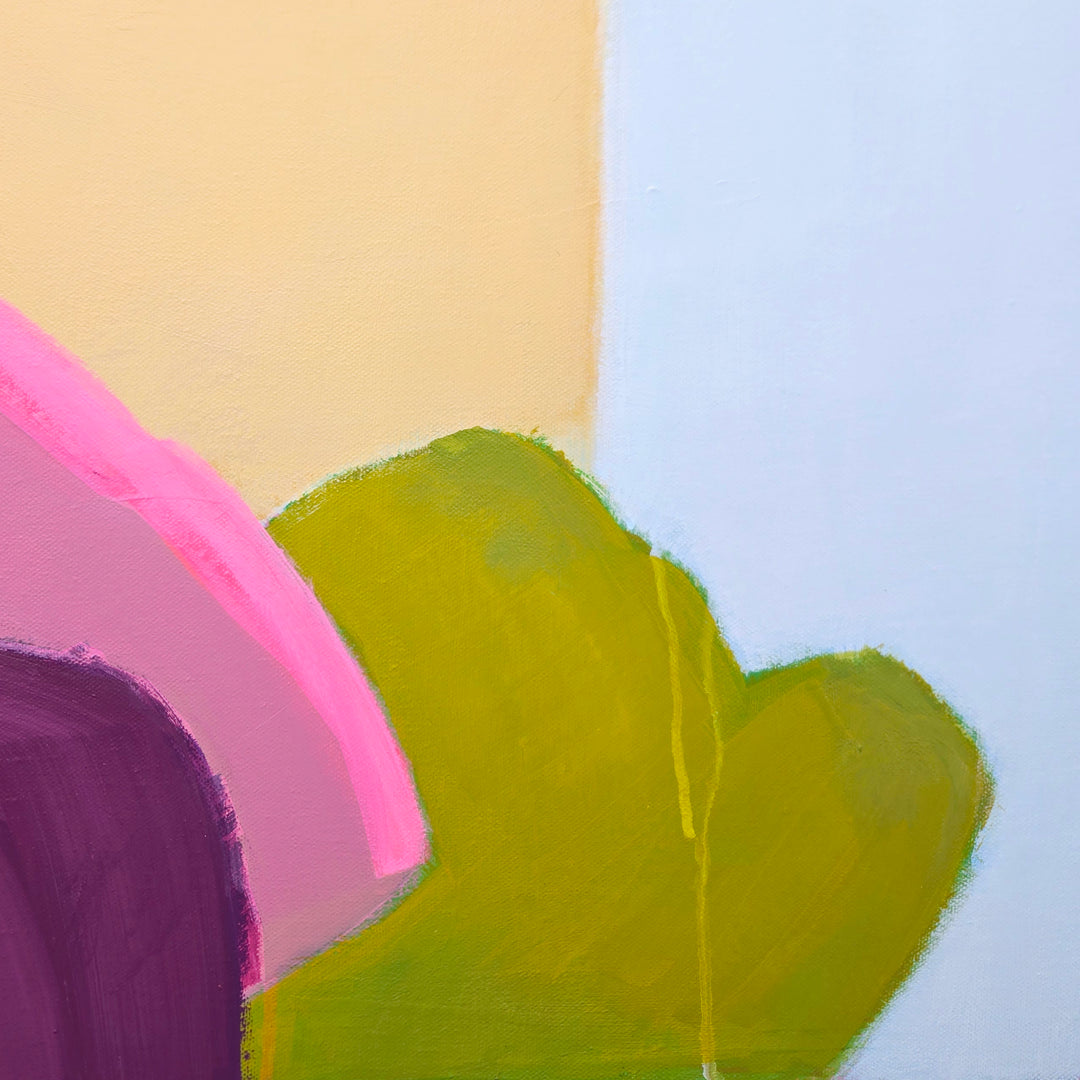 Hydrangeas on Failing - 36"x36"