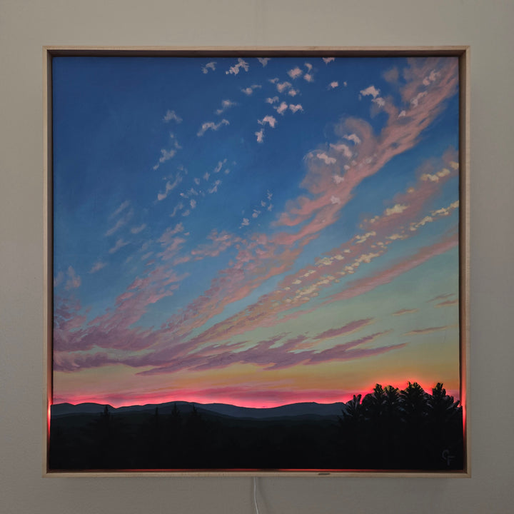 Labor Day at Mom and Dad’s - 24"x24" Light-up Painting