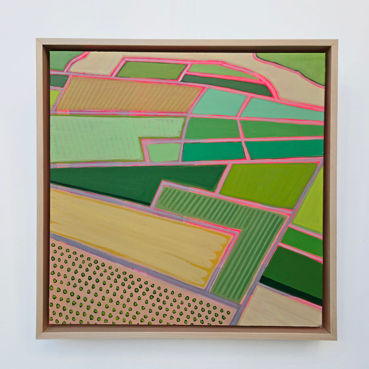 Mosaic Fields - 16"x16"