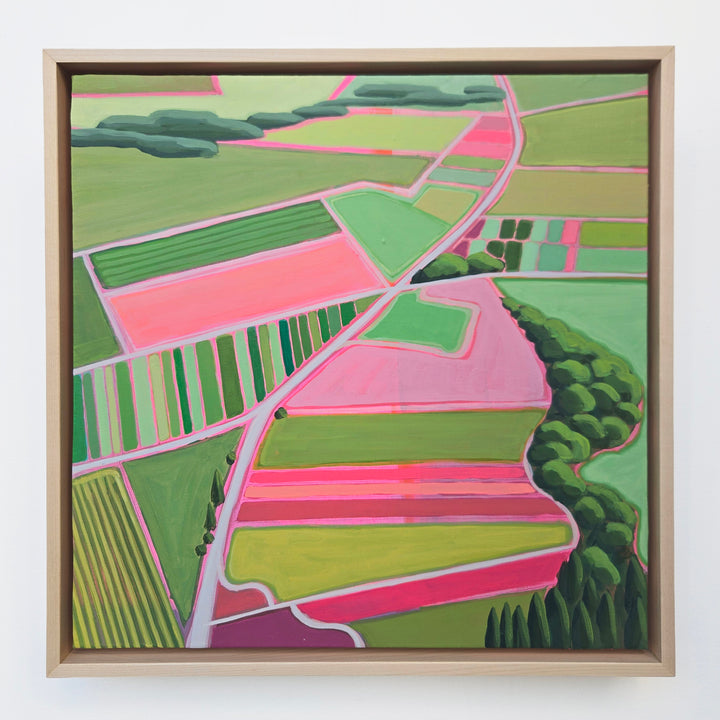 October Over the Valley - 16"x16"