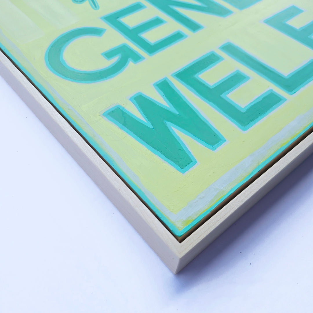 Promote the General Welfare - 20"x20"