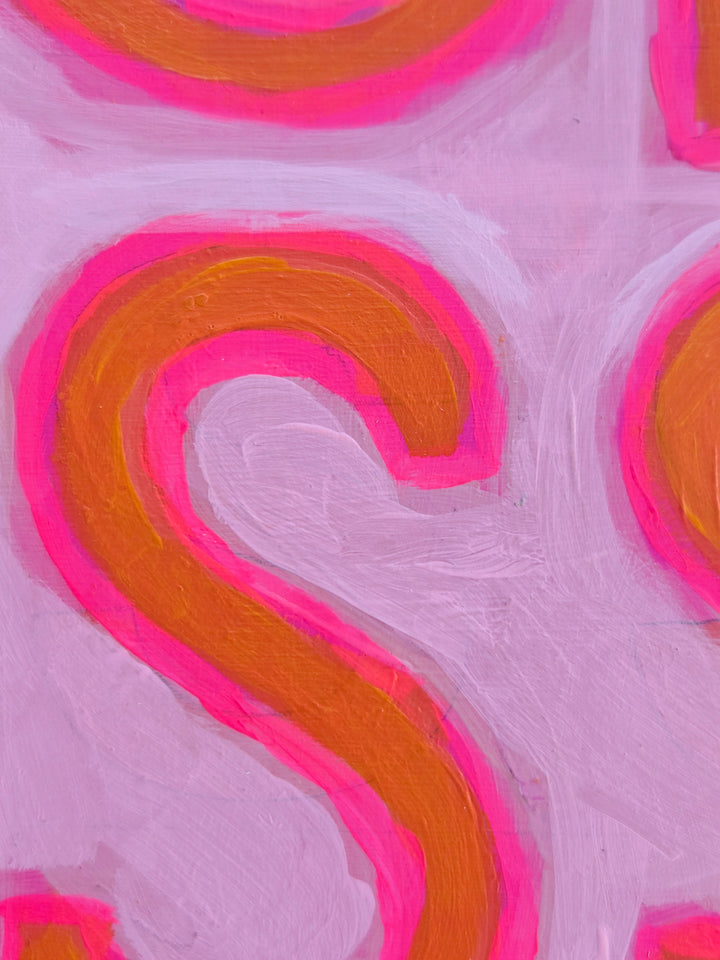 And the Pursuit of Happiness - 20"x20"