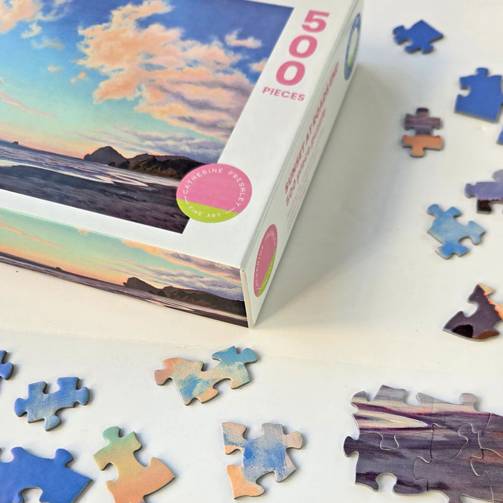 Sunset at Roads End - 500 piece puzzle