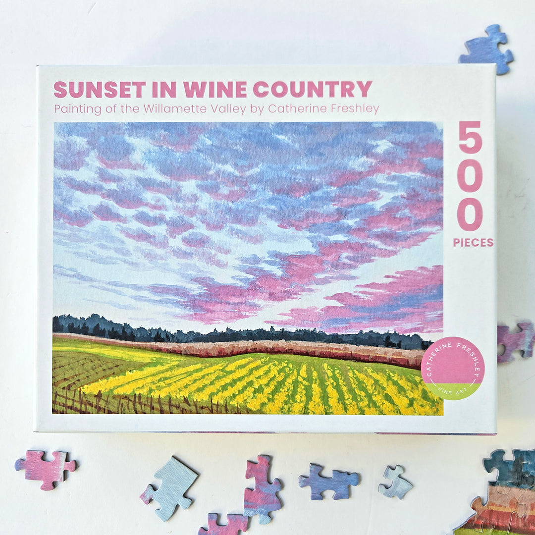 Mountain, Valley, Coast Puzzle Set