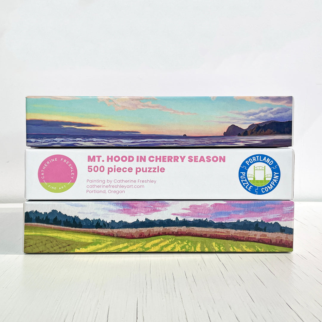 Mountain, Valley, Coast Puzzle Set