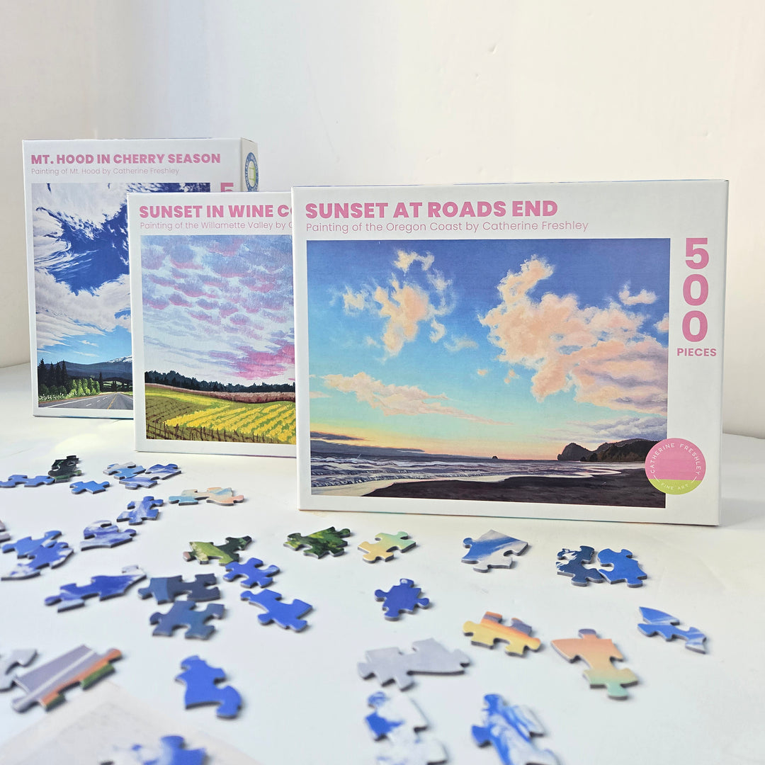 Mountain, Valley, Coast Puzzle Set