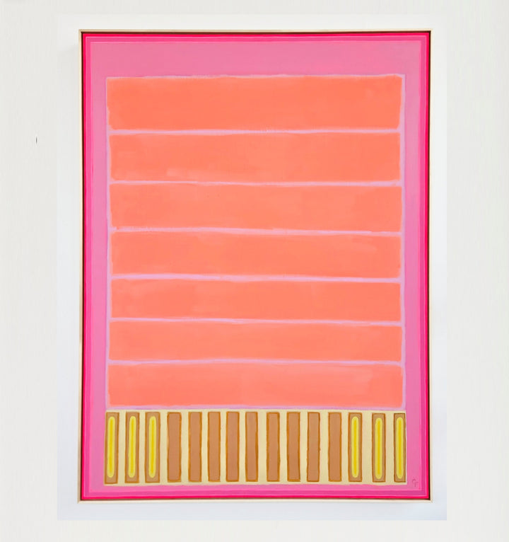 Sherbet & Bubblegum - 36"x48"