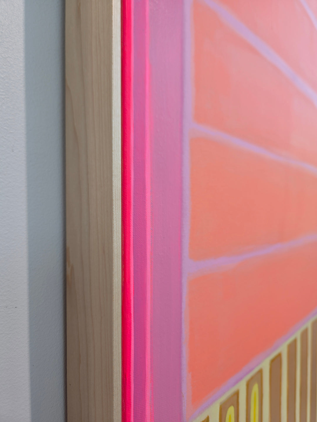 Sherbet & Bubblegum - 36"x48"