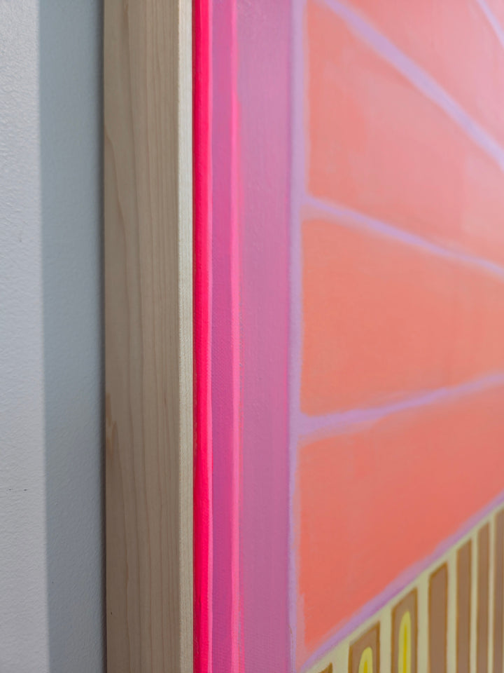 Sherbet & Bubblegum - 36"x48"