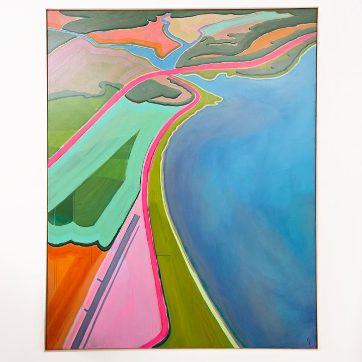 Stringtown - 48"x60"