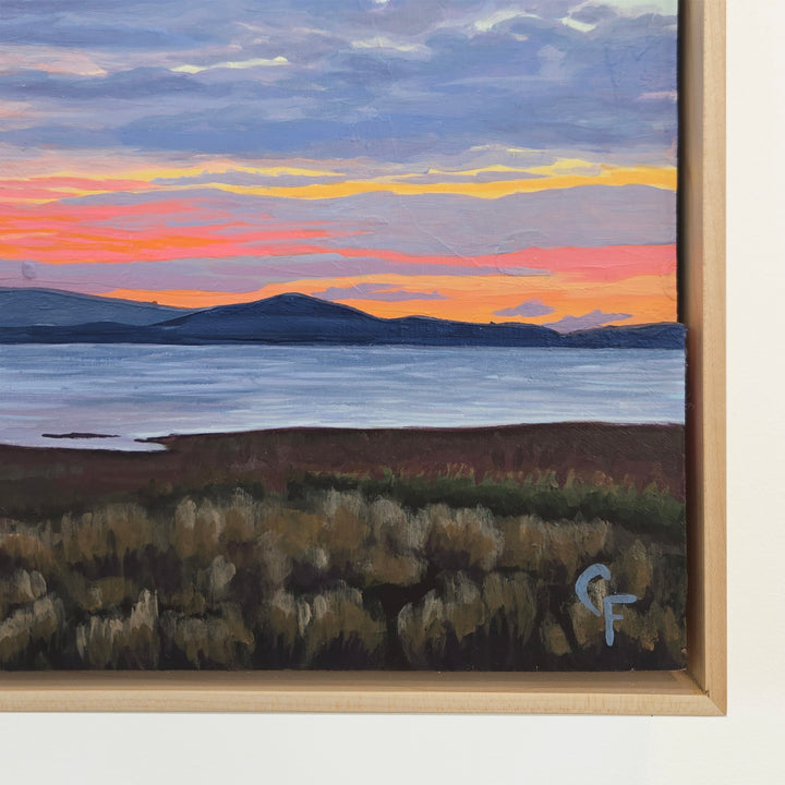 Sunrise With the Kids - 24"x24" Light-up Painting