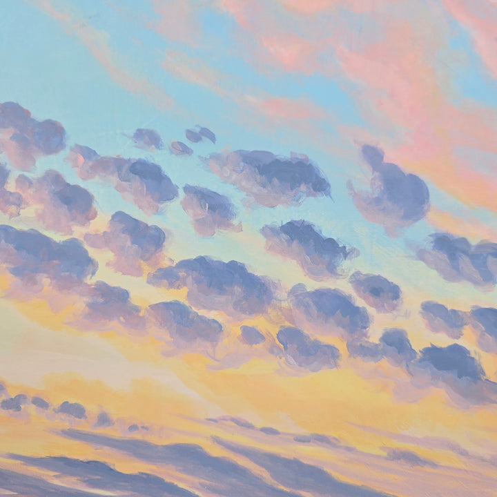 Sunrise With the Kids - 24"x24" Light-up Painting