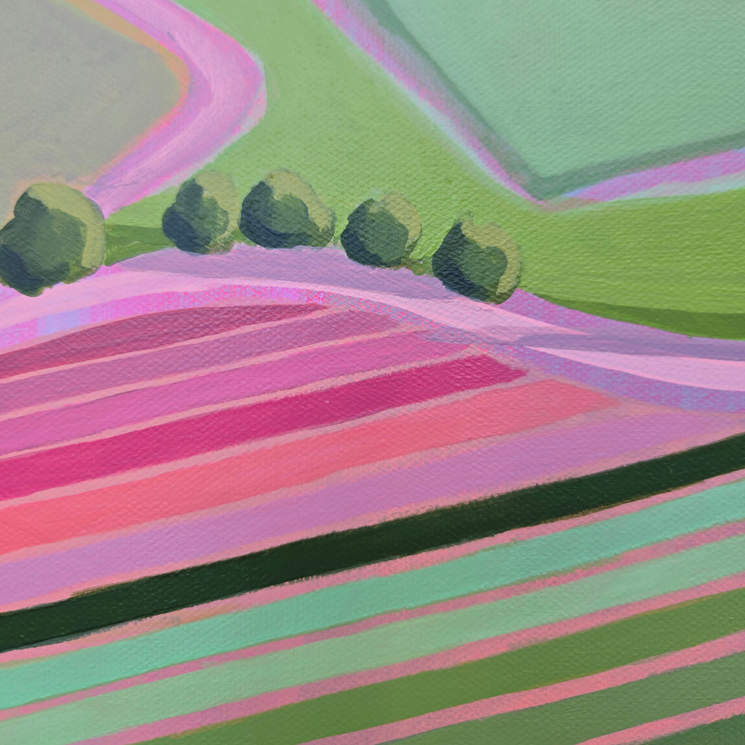 The Green One - 30"x30"
