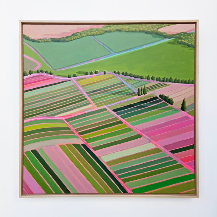 The Green One - 30"x30"