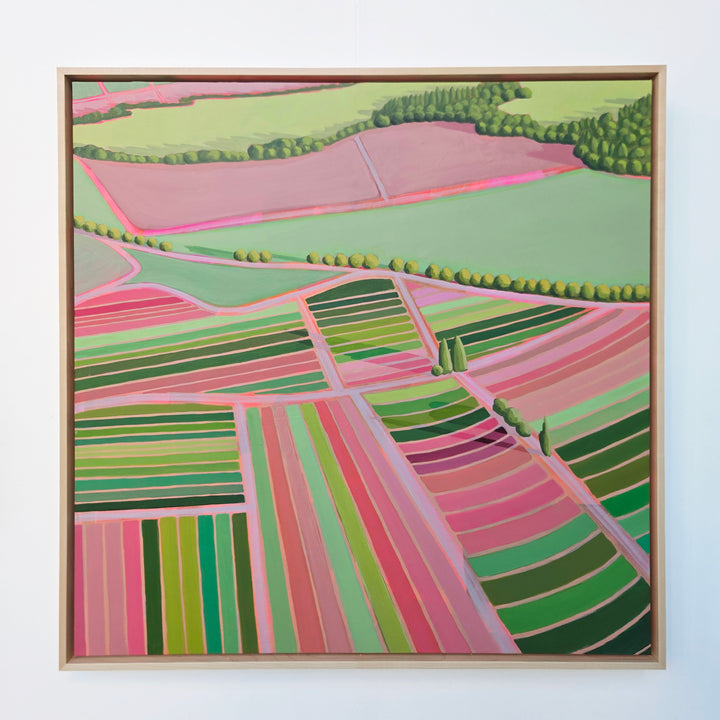 The Pink One - 30"x30"