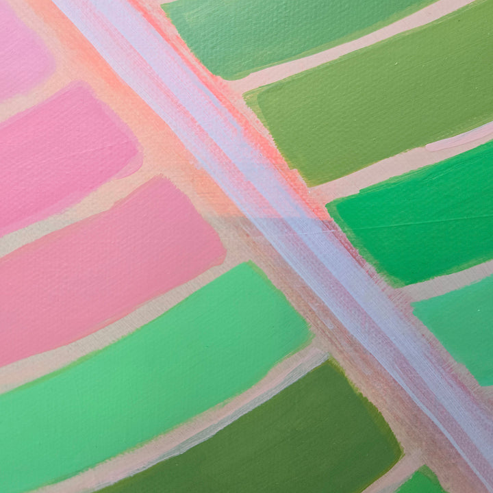 The Pink One - 30"x30"