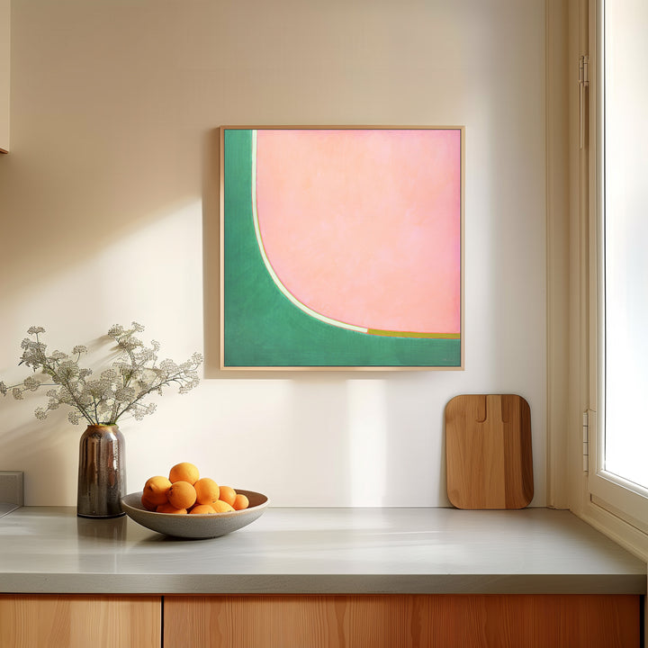 The Summer Issue - Framed Canvas Print