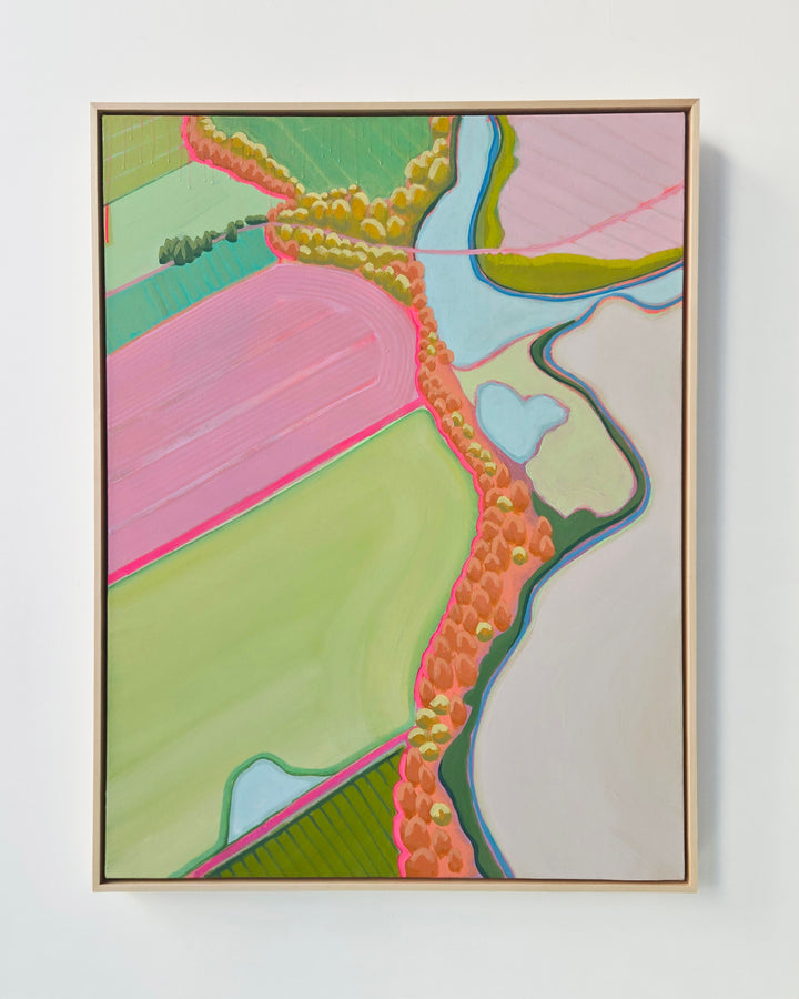 Trees Along the River #3 - 30"x40"