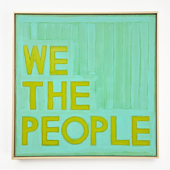 We the People - 20"x20"