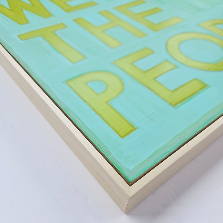 We the People - 20"x20"
