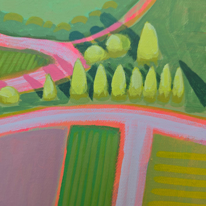 Willamette Valley Patchwork #3 -18"x24"