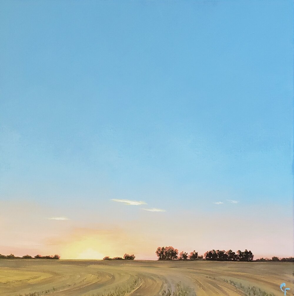 Anthony Wheat Harvest #3 - 24"x24"
