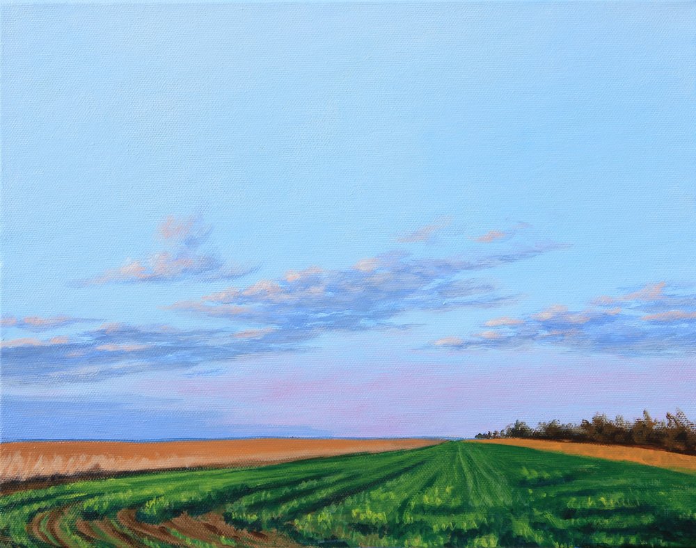 Altus Spring Evening - 11"x14"