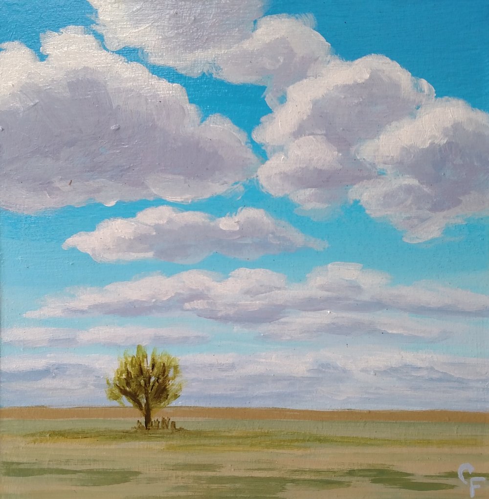 Highway 62 Drive - 5"x5"