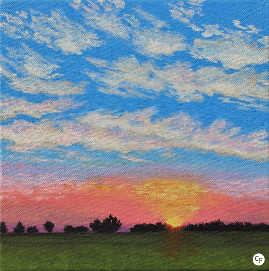 Cleveland Road Sunset – Catherine Freshley Art